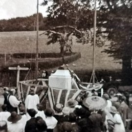 Stansted War Memorial unveiling in July 1923