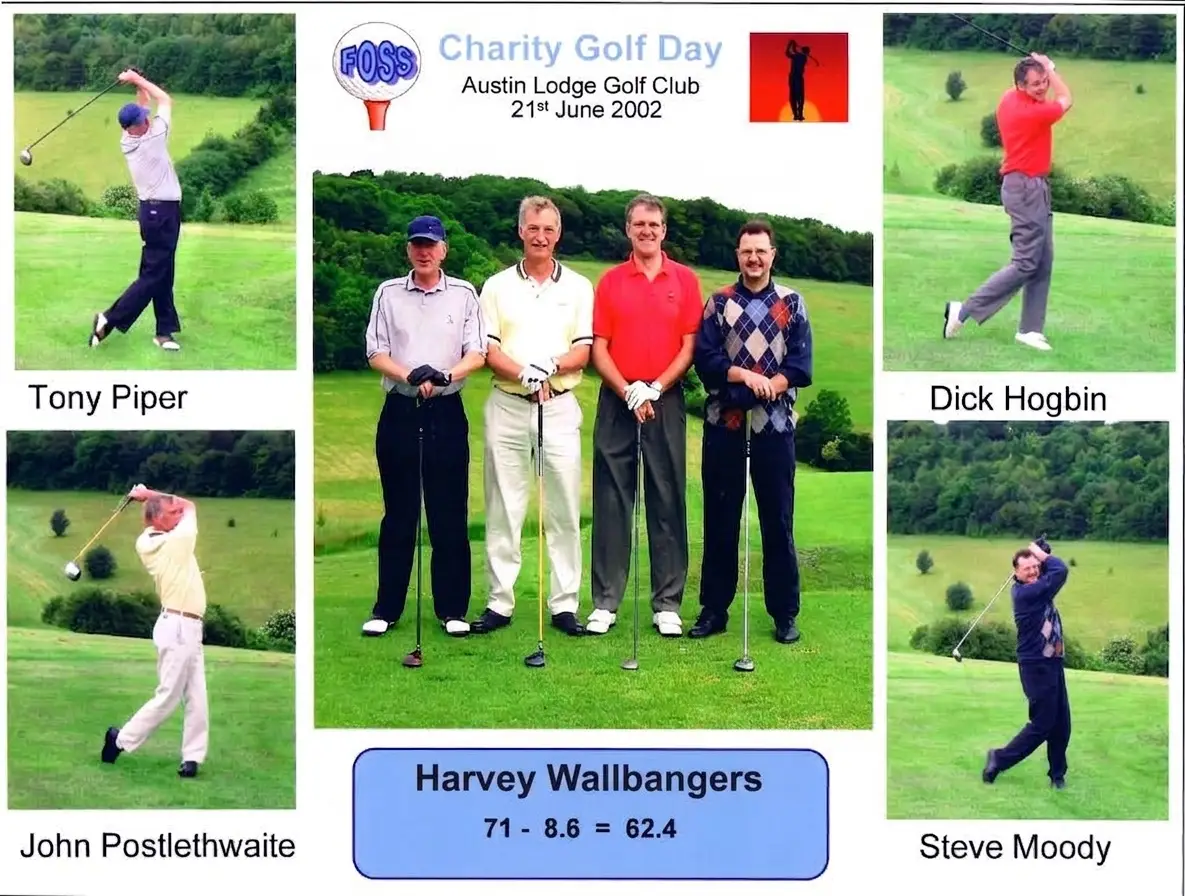 FOSS Charity Golf Tournament winners