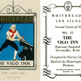 The Vigo Inn pub sign