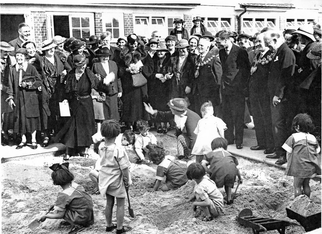 The Duke of York at McMillan House in 1936