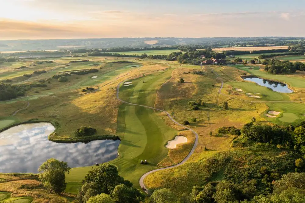 London Golf Course, International Course, Hole 1.